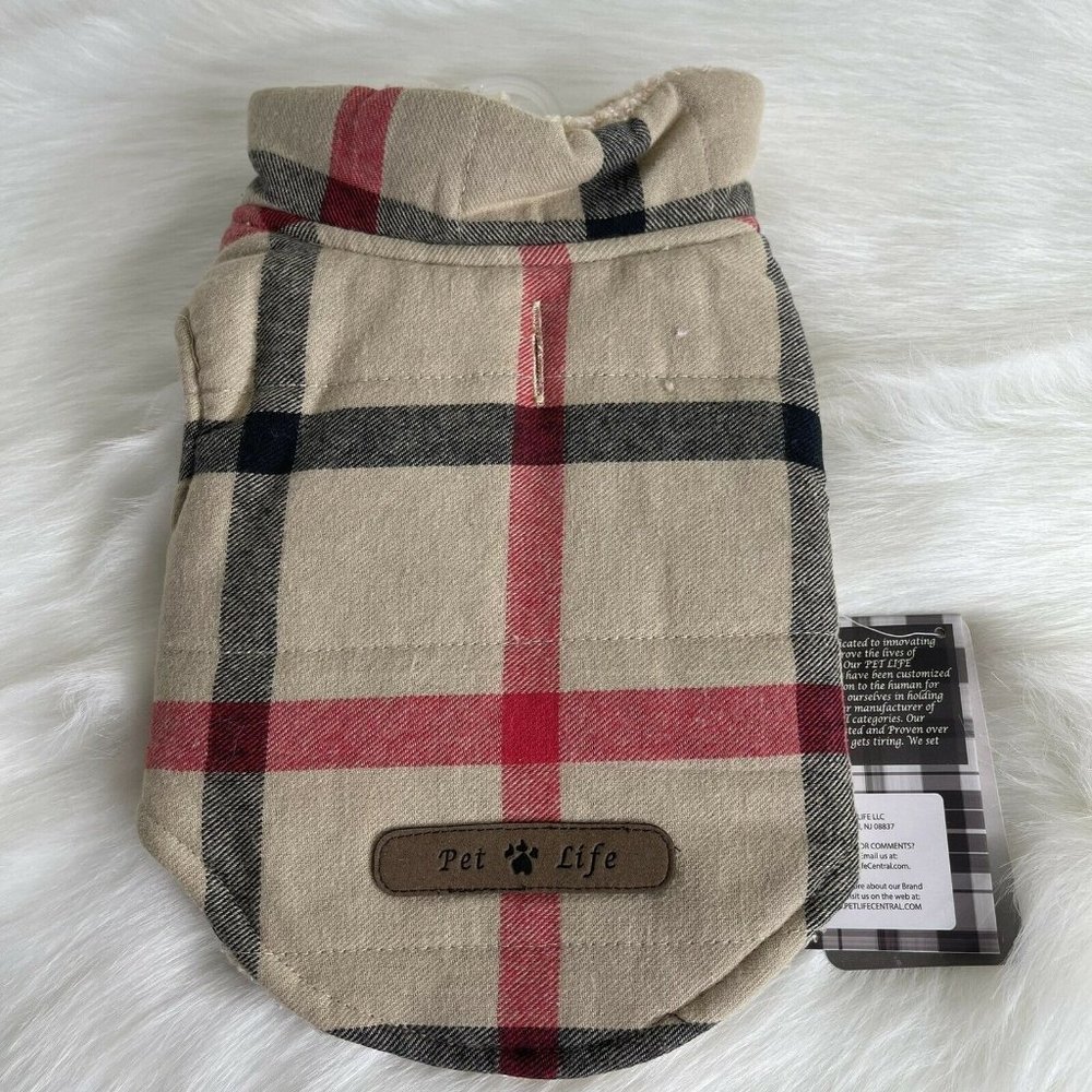 Pet Life Puppy  Warm Fleece Coat Size XS  8"